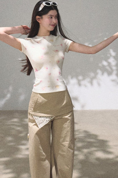 Printed Modal Cotton Summer Top