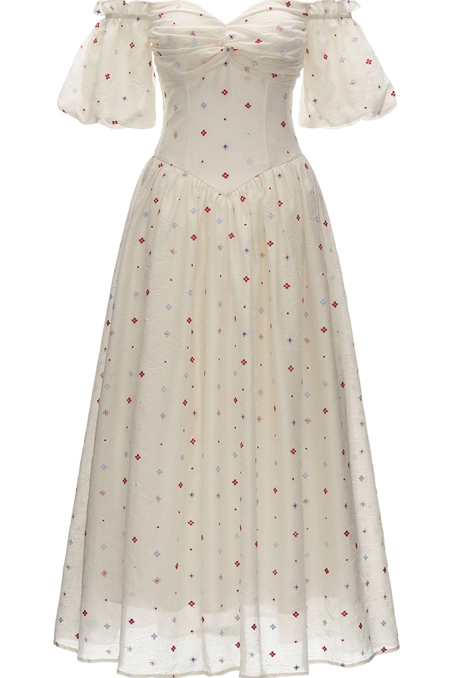 Retro Floral Reversible Dress