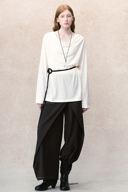 Completo con gilet in maglia Genesis