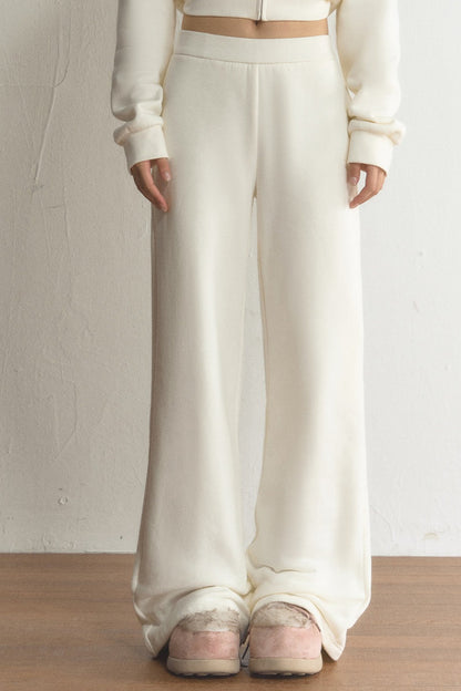 High-Waisted Loose Wide-Leg Straight-Leg Flared Pants