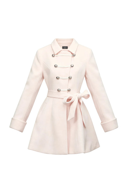 Napoleon Retro Knight-Style Woolen Cape Jacket Set-Up