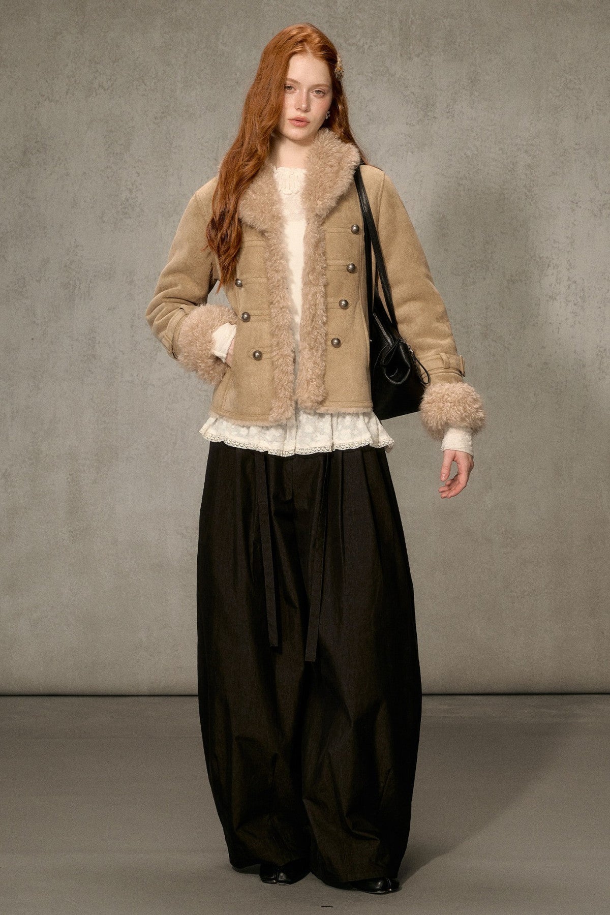 Fur Collar Jacket