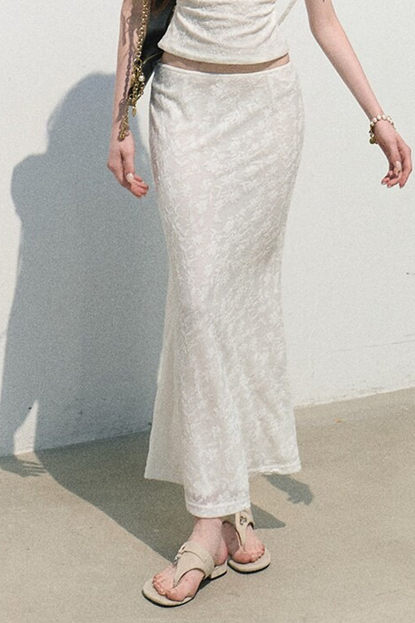 Breath of Spring Jacquard Top Set-Up