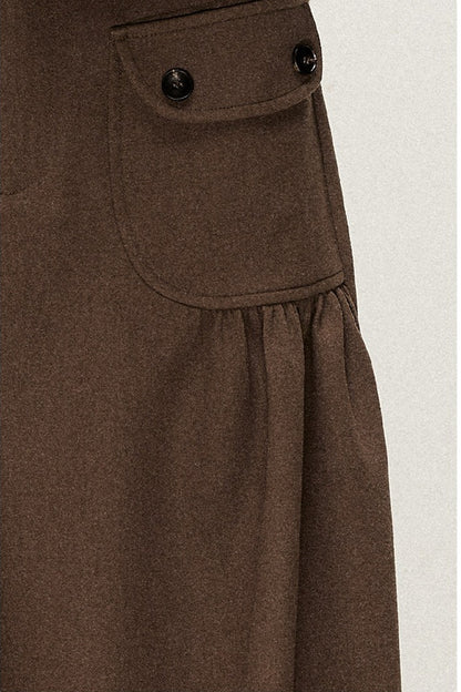 Three-Dimensional Straight-Leg Pants