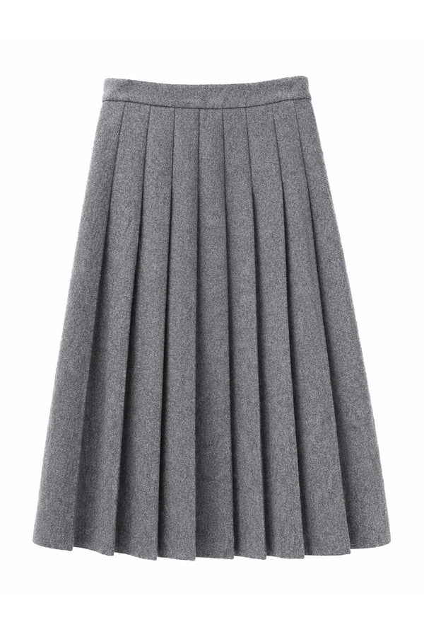 Knitted Vest Dress, Shirt and Skirt Set-Up
