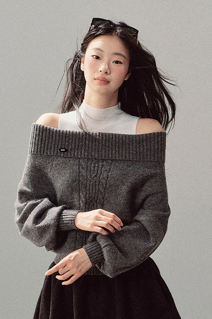 Twist Sweater Winter Two-Piece Set