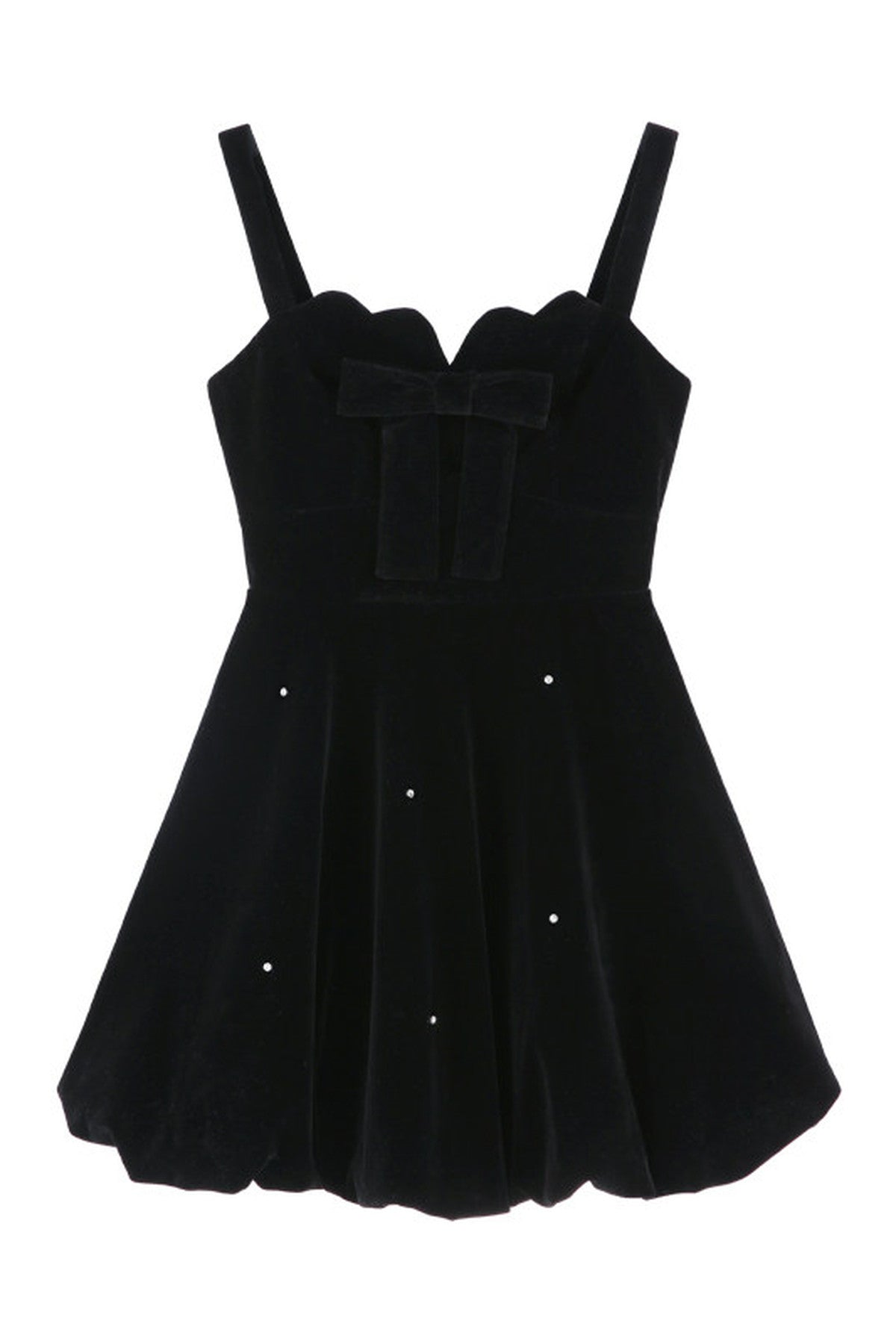 Beaded Velvet Dress and Top Set-Up