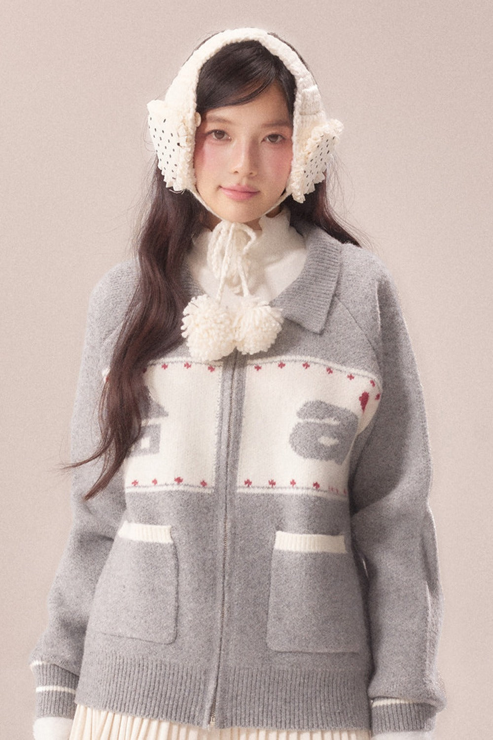 Snowfall Cottage Fair Isle Cardigan