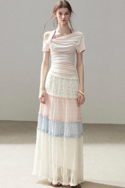Asymmetrical Off-Shoulder Top