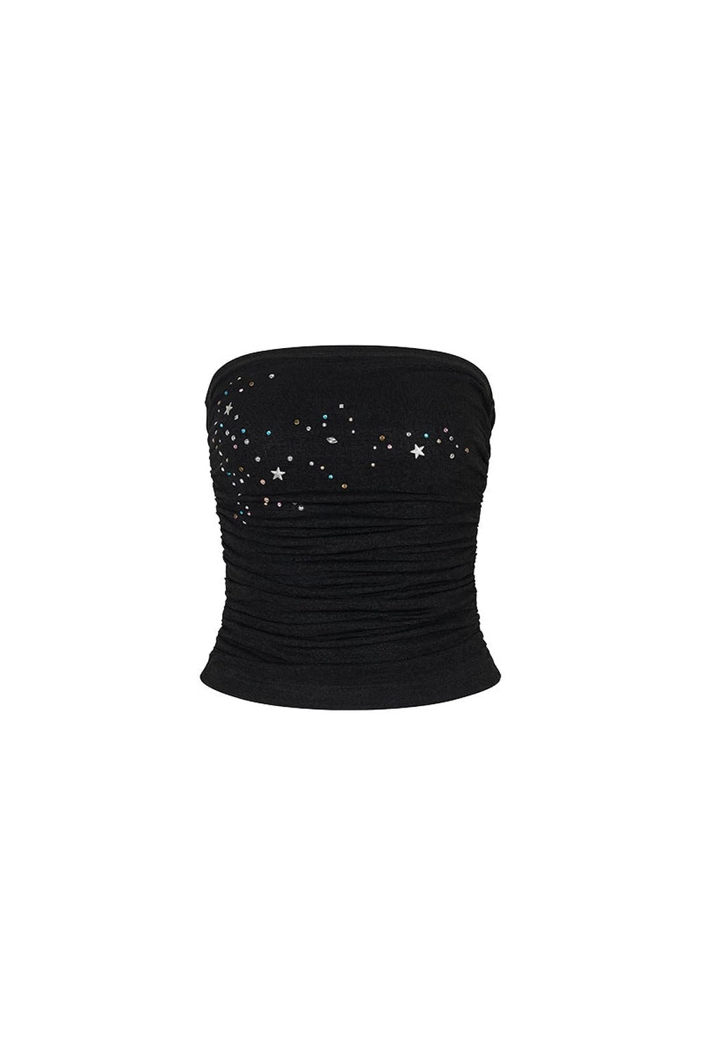 Beaded Pleated Acetate Bustier and Skirt Set-Up