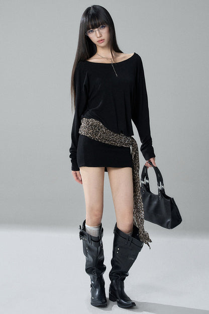 Ghost Girl Off-Shoulder Dress