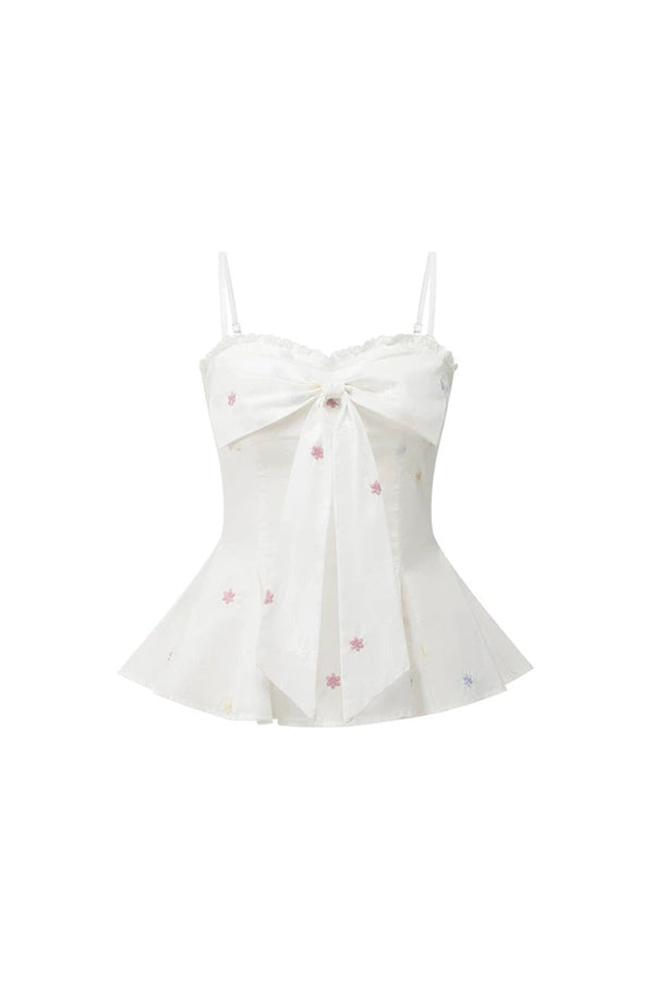 Bow-Tie Lace Camisole Top