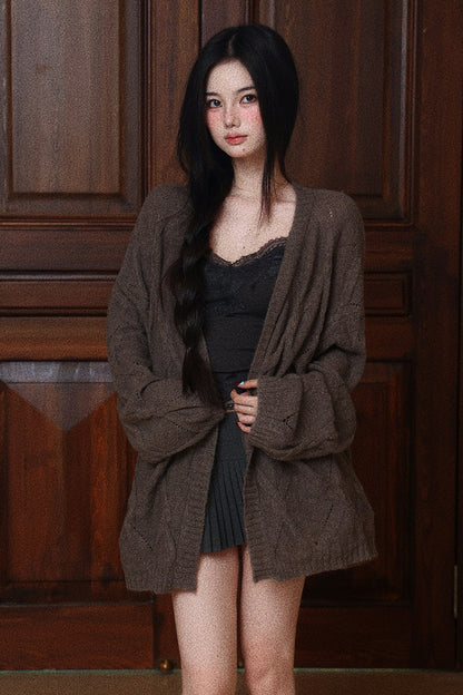 Low-Waist Pleated Skirt