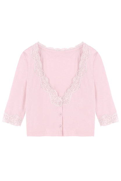 Flowing Puffy Flower Bud Camisole Top Set-Up