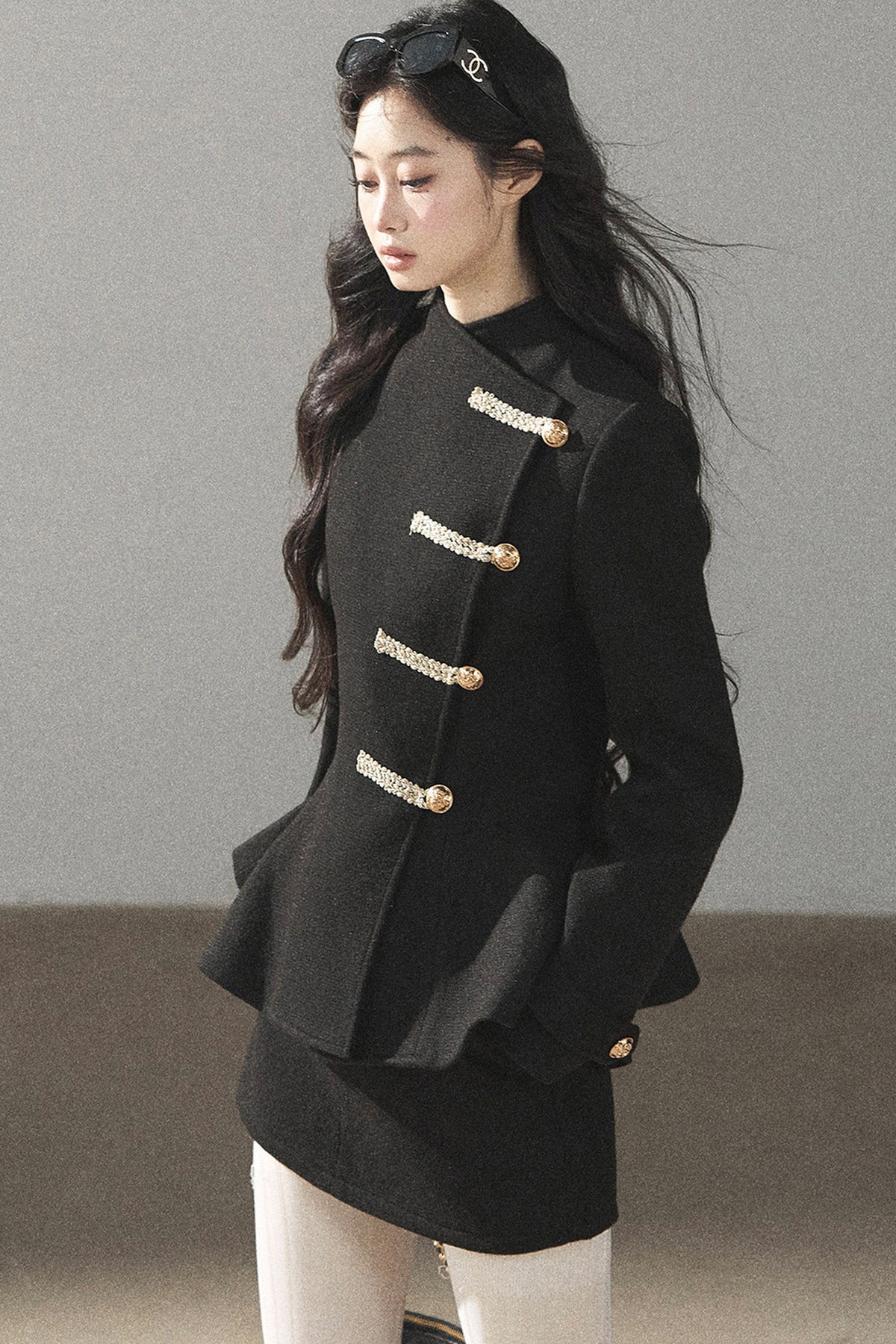 Tweed Jacket and Skirt Set-Up