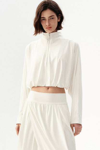 Minimalist Pleated Lightweight Top