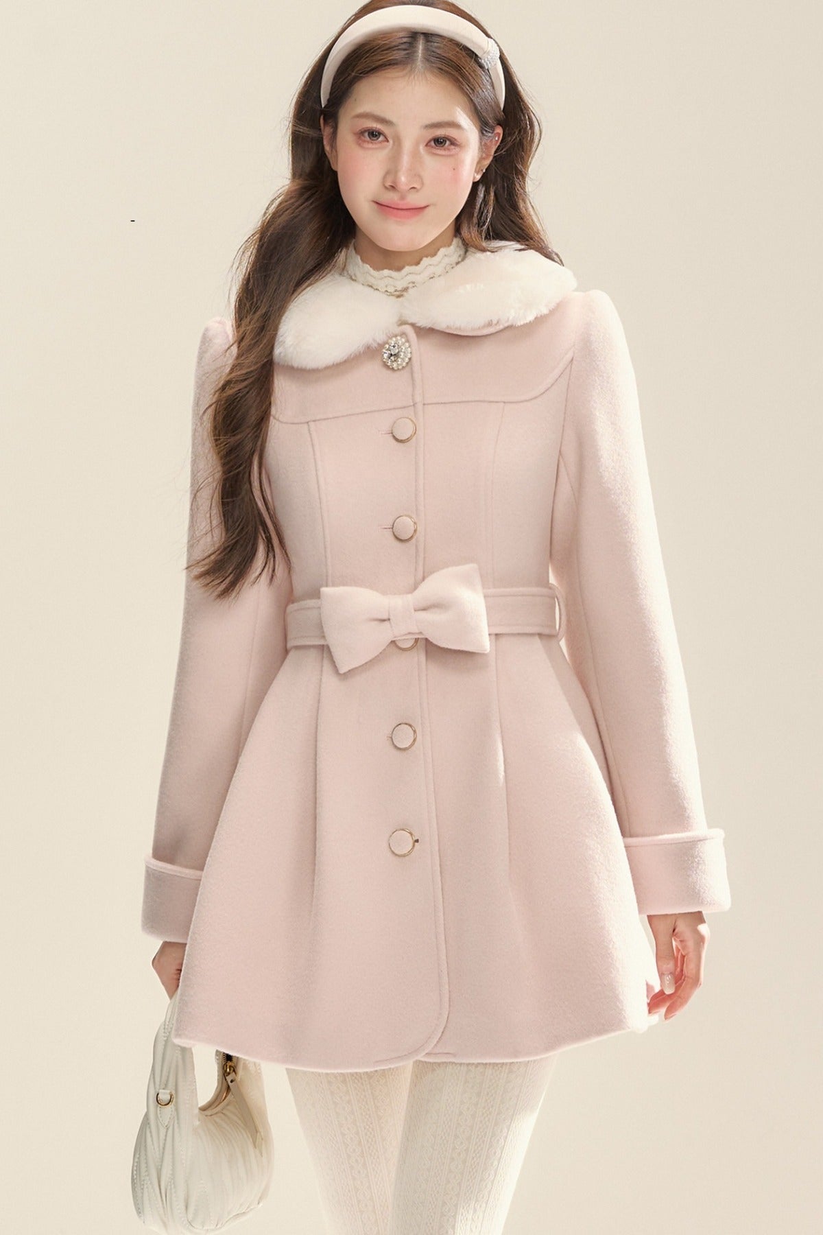 Vintage Sweetheart Bow Coat