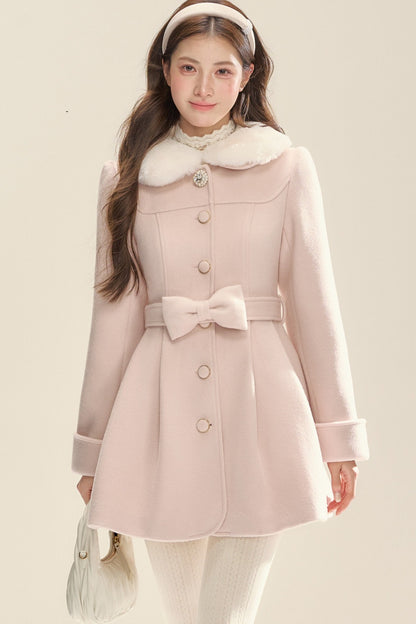 Vintage Sweetheart Bow Coat