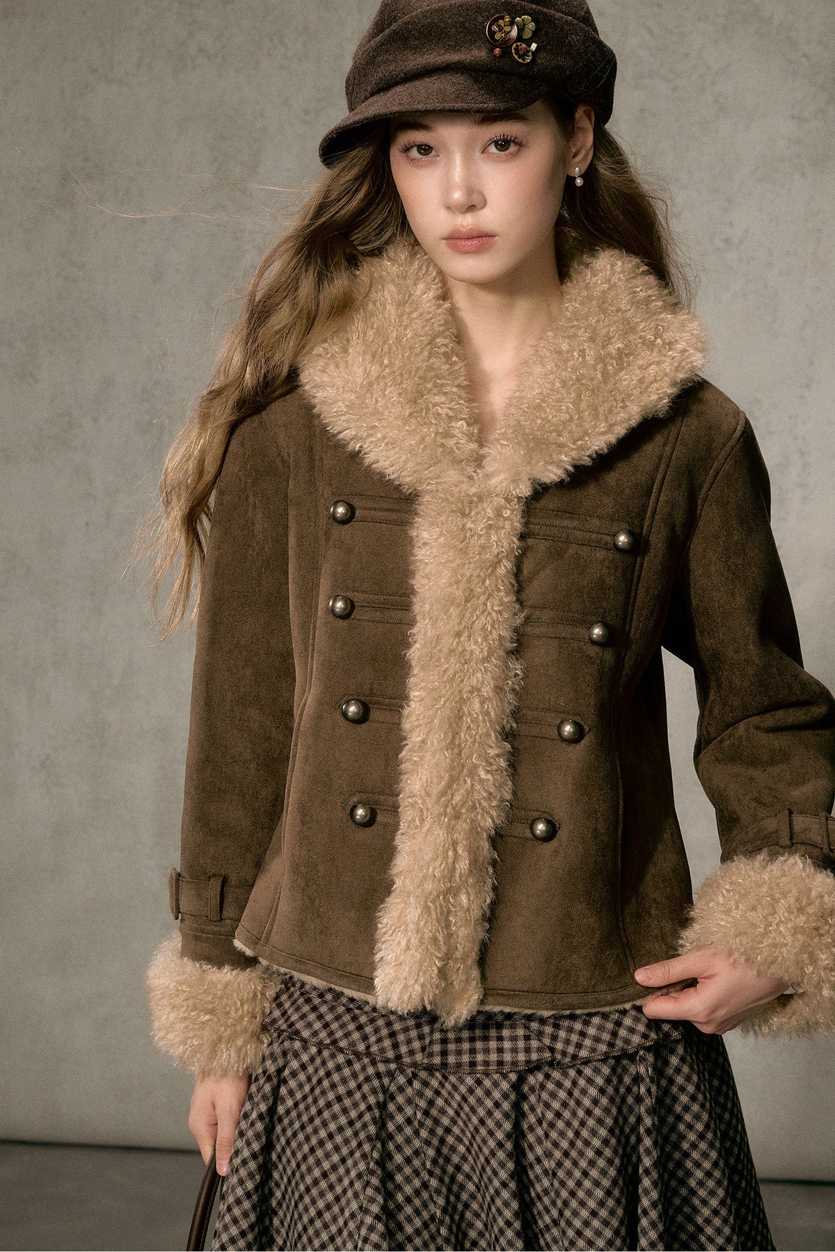 Fur Collar Jacket