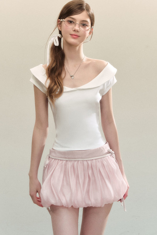 Doll Collar T-Shirt