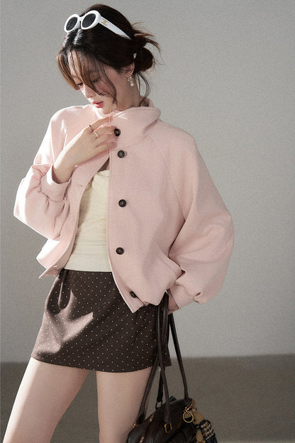 Short Two-Way Floral Jacket