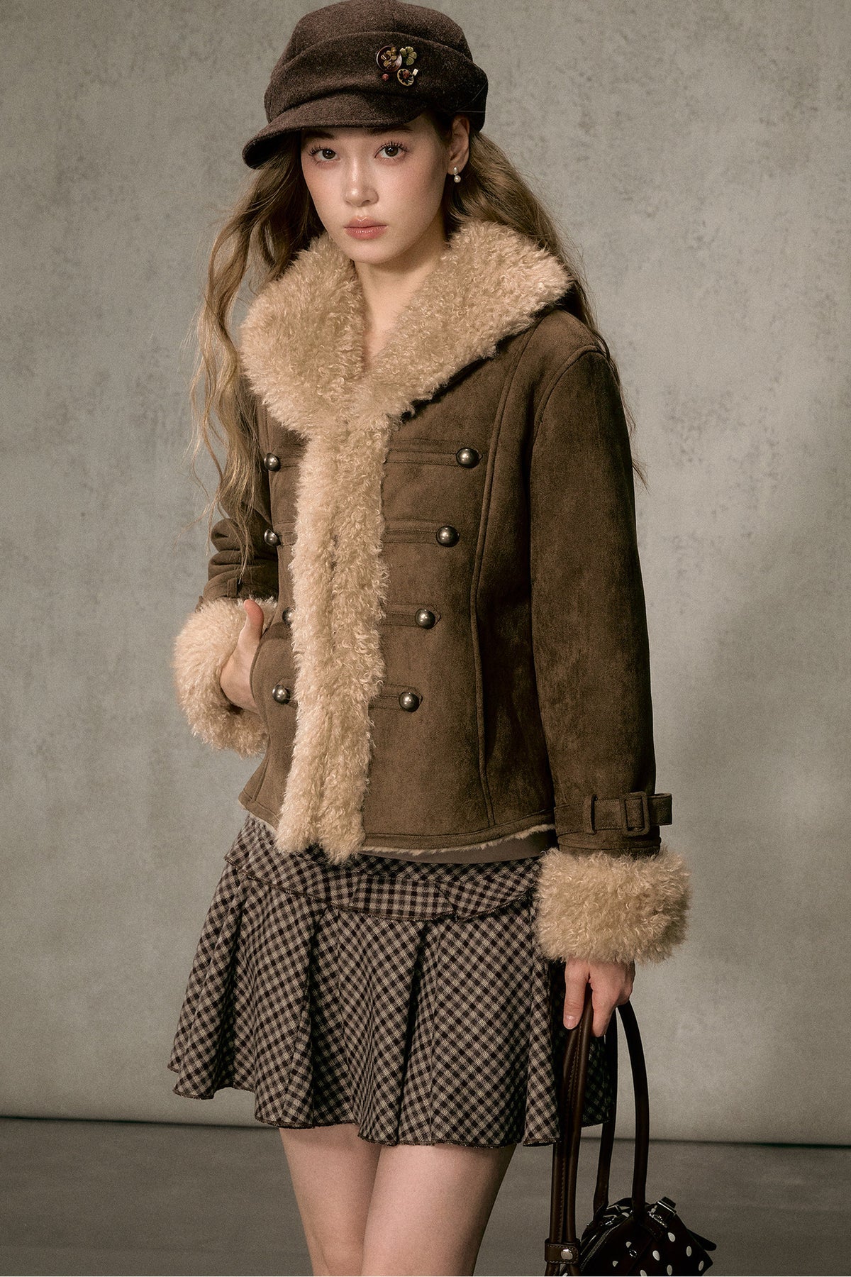 Fur Collar Jacket