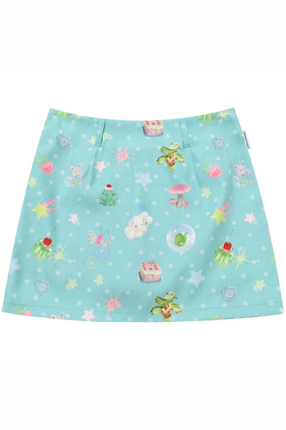 Fairy Tale Forest Bodycon Skirt