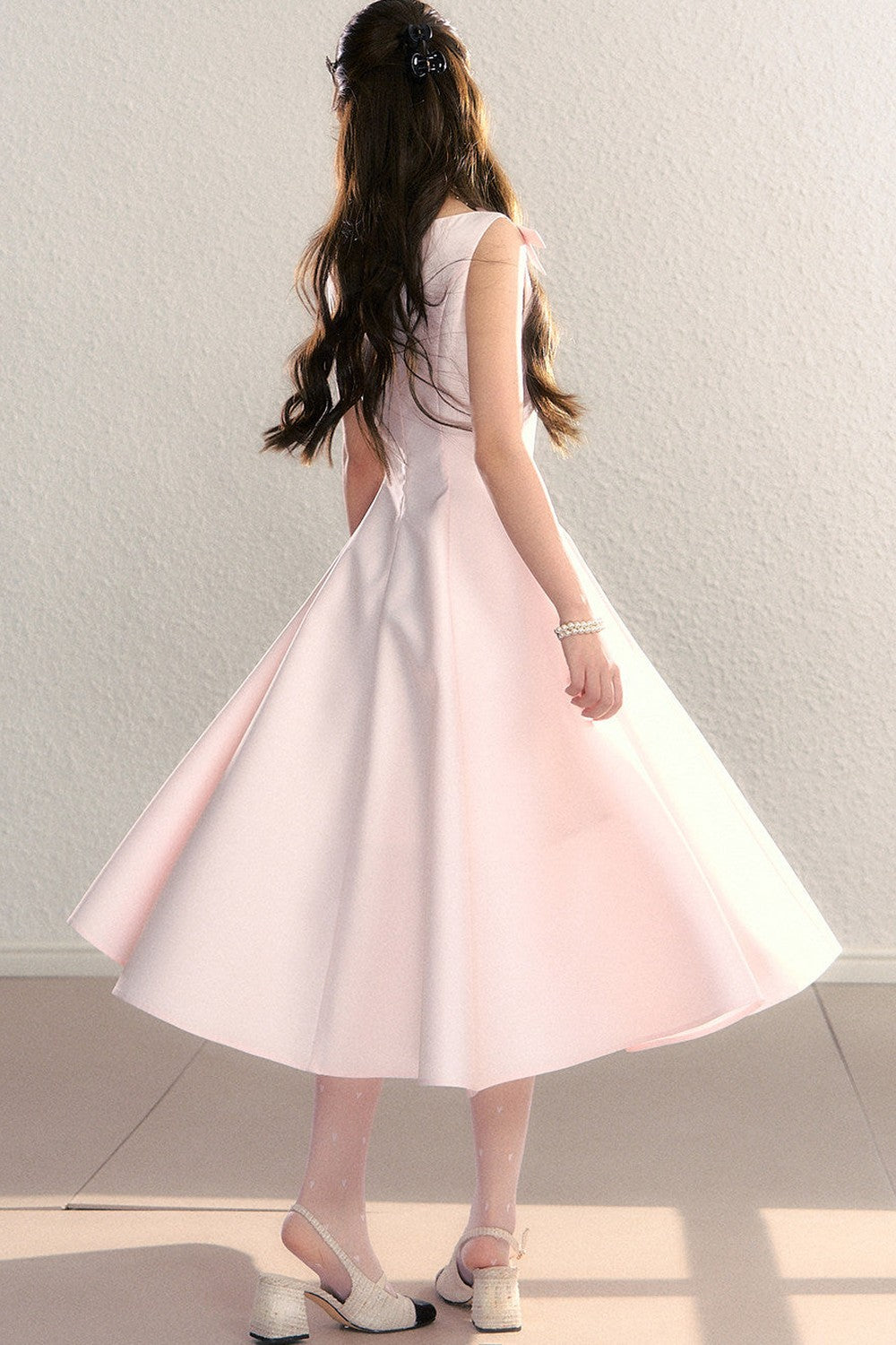 Vestido francés efecto adelgazante