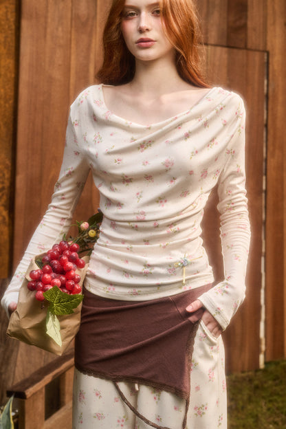 Liberty Print Top and Pants Set-Up