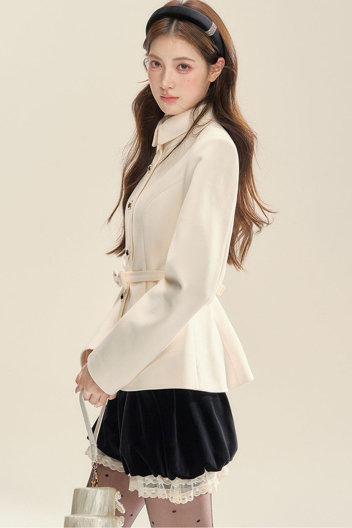 White Chocolate Long Sleeve Jacket