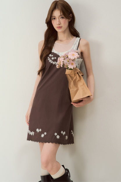 Amber Oak Suspender Dress