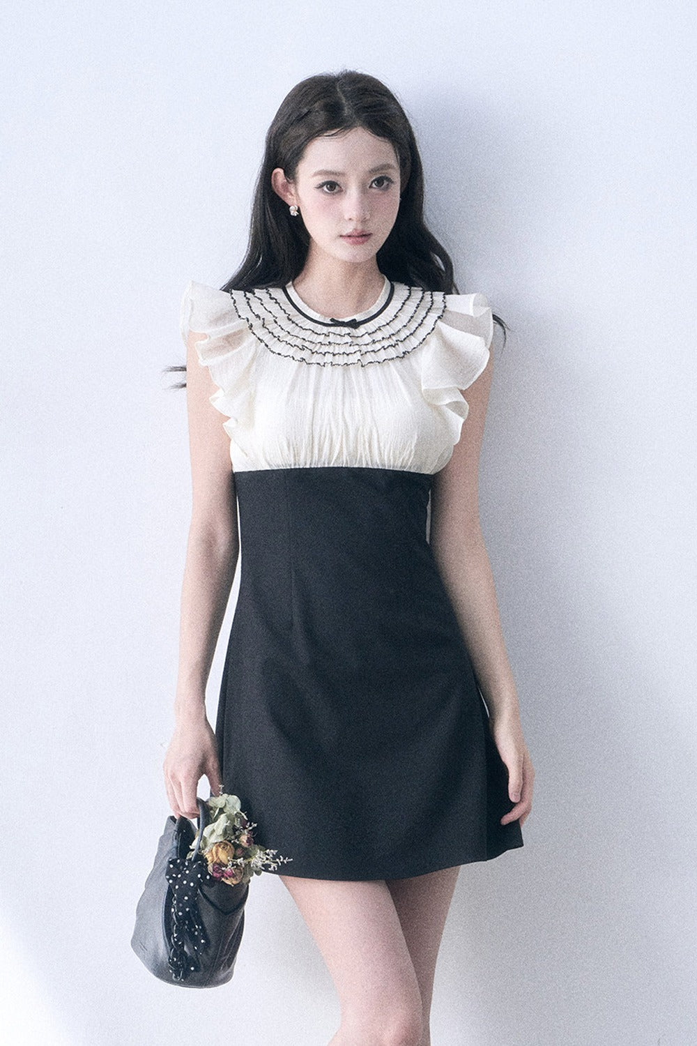 Daylight Flutter Sleeve Dress