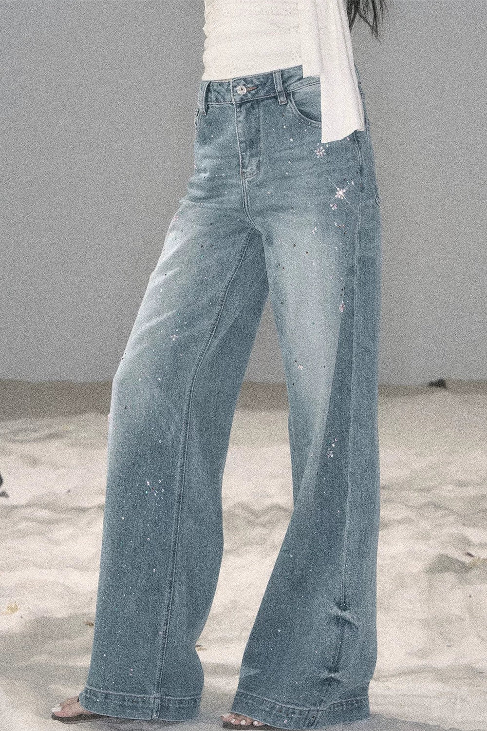 Shattered Reflections Sequin Pants