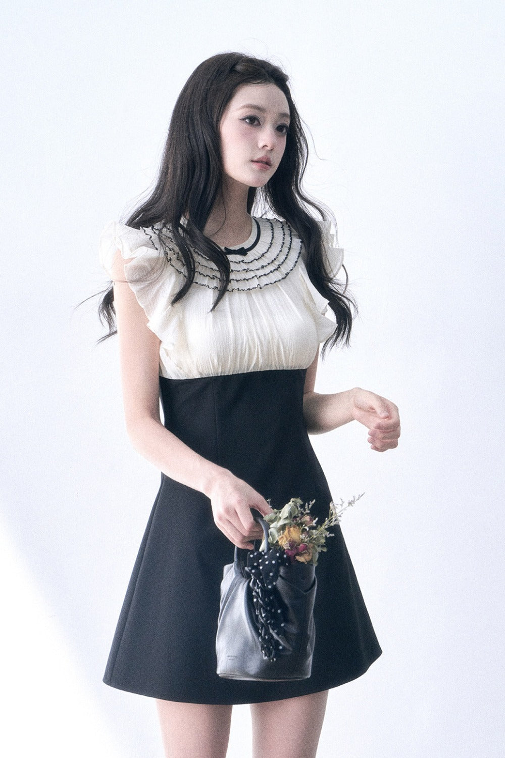 Daylight Flutter Sleeve Dress
