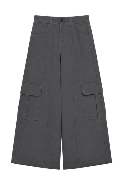 Faux Mink Turtleneck Sweater With Plaid Midi Skirt and Pants Set-Up
