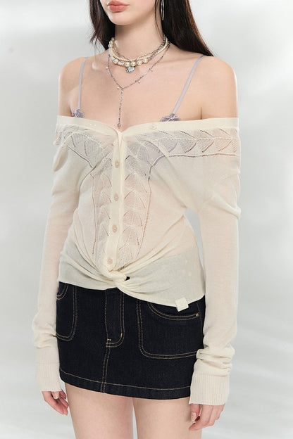 Reversible Lyocell Wool Top