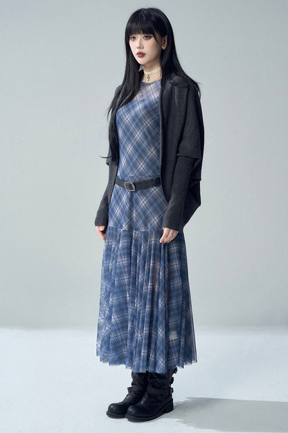 Shawl-Style Batwing Knitted Cardigan