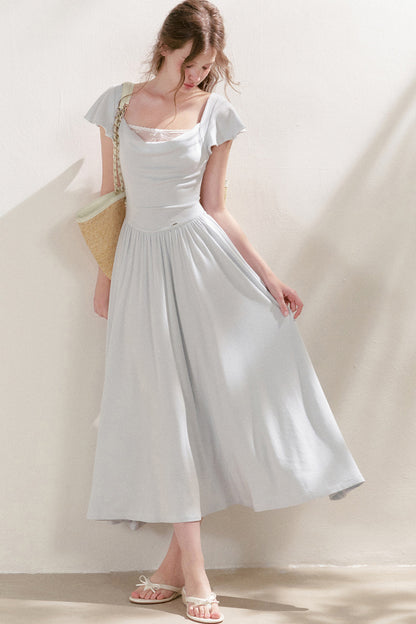 Lace Knit Vacation Dress