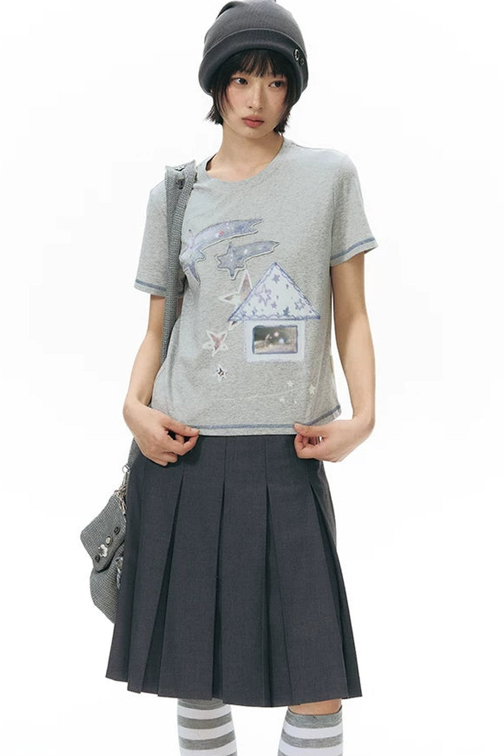 Cottage Patch Short Sleeve Top