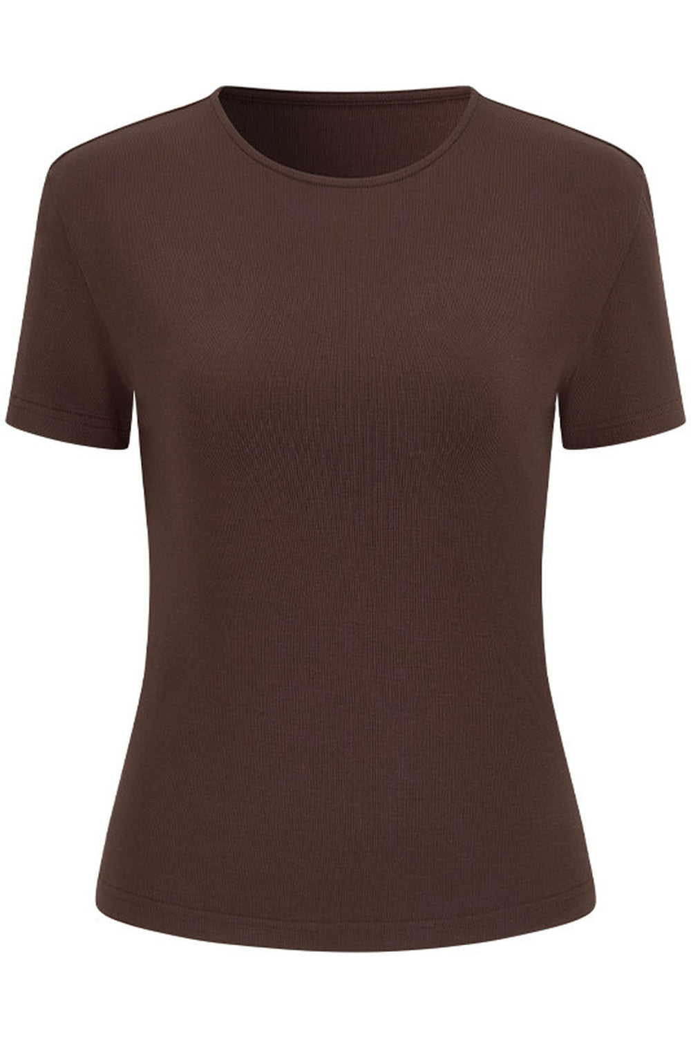 Backless Pleated Hollow-Out Short-Sleeve T-Shirt
