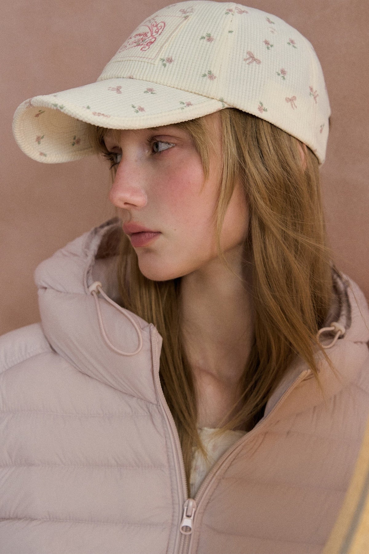 Ribbed Hooded Lightweight Down Jacket