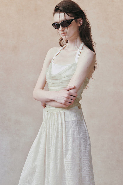 Layered-Look Halter Top