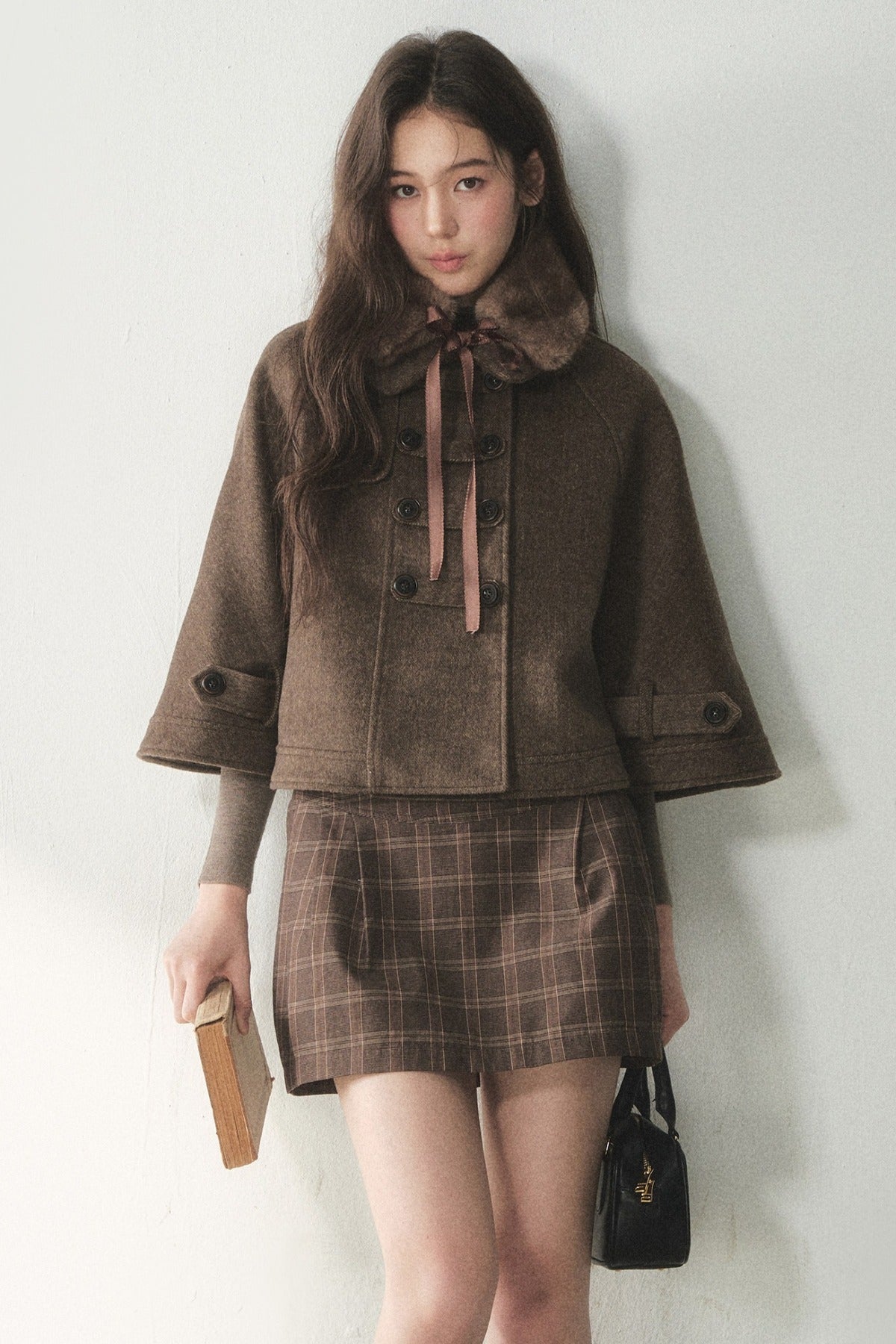 Wool Napoleon Cape
