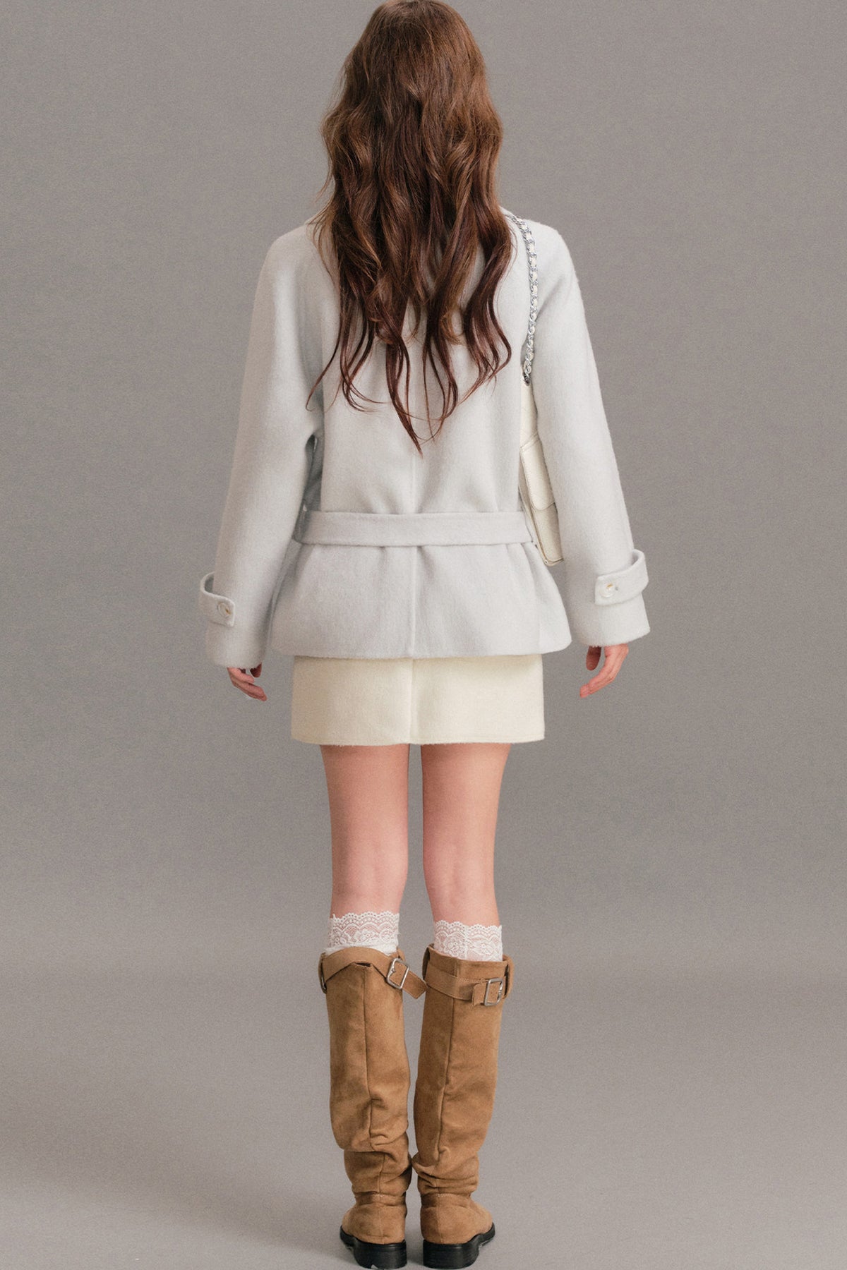 Oversized Double-Faced Wool Coat