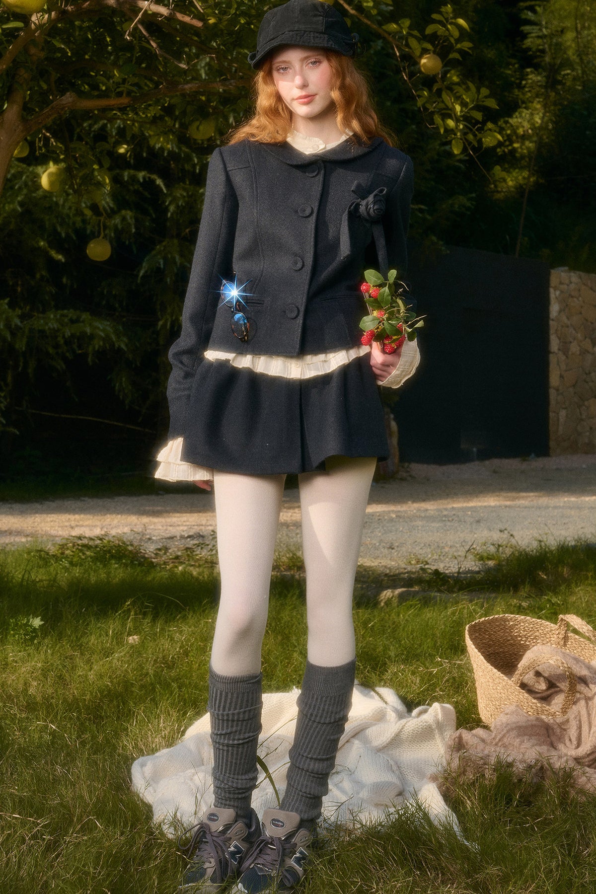 Nerd Artist Jacket and Skirt Set-Up