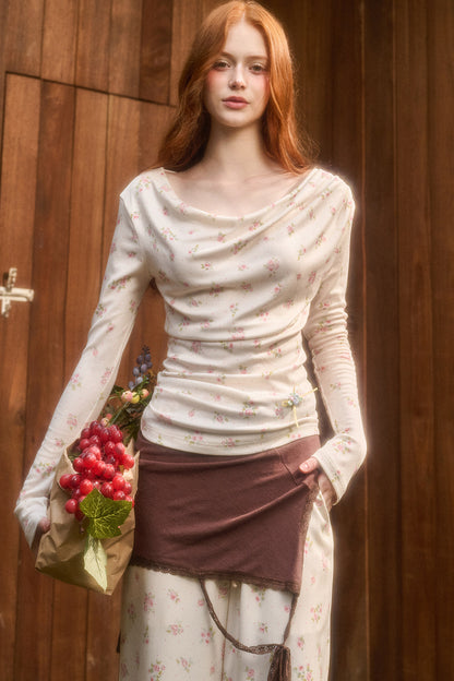 Liberty Print Top and Pants Set-Up