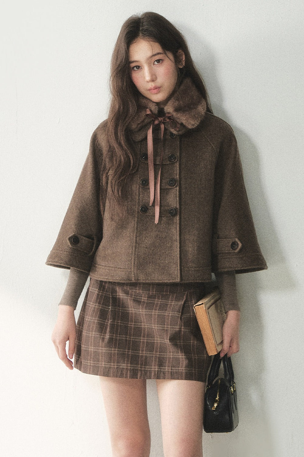 Wool Napoleon Cape