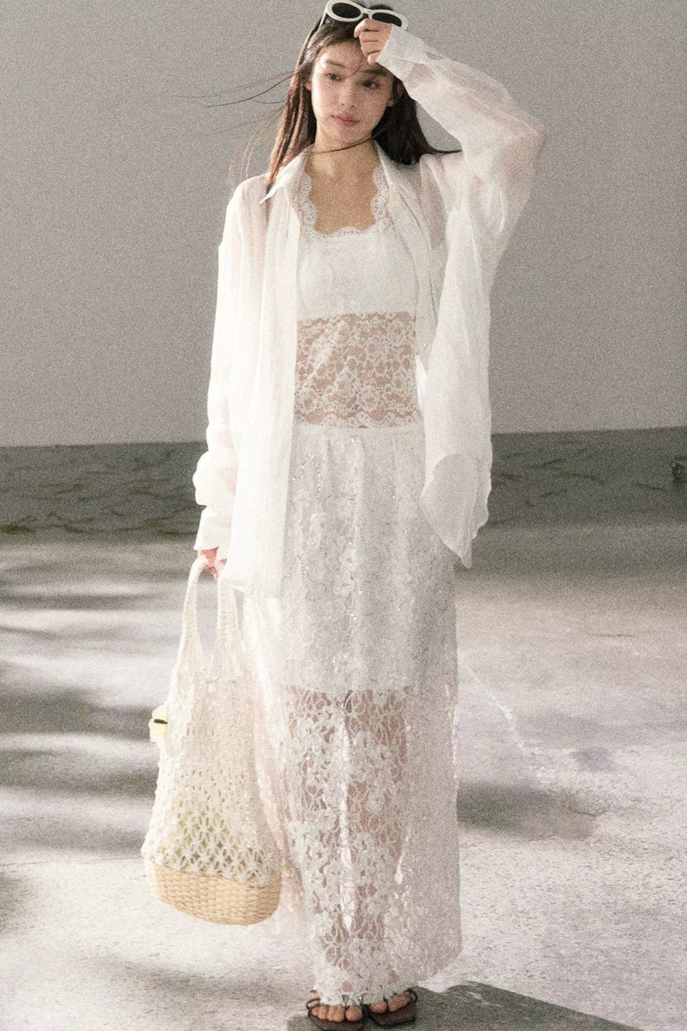 French Romantic Lace Skirt Set-Up