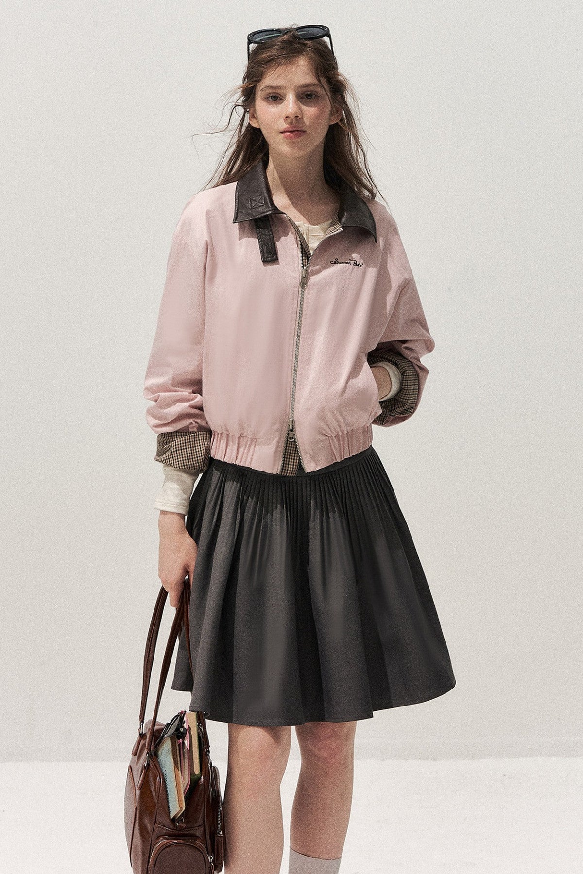 Reversible Houndstooth Jacket