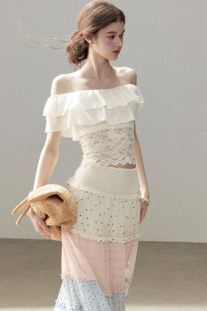 Insomniac Moon Lace Top